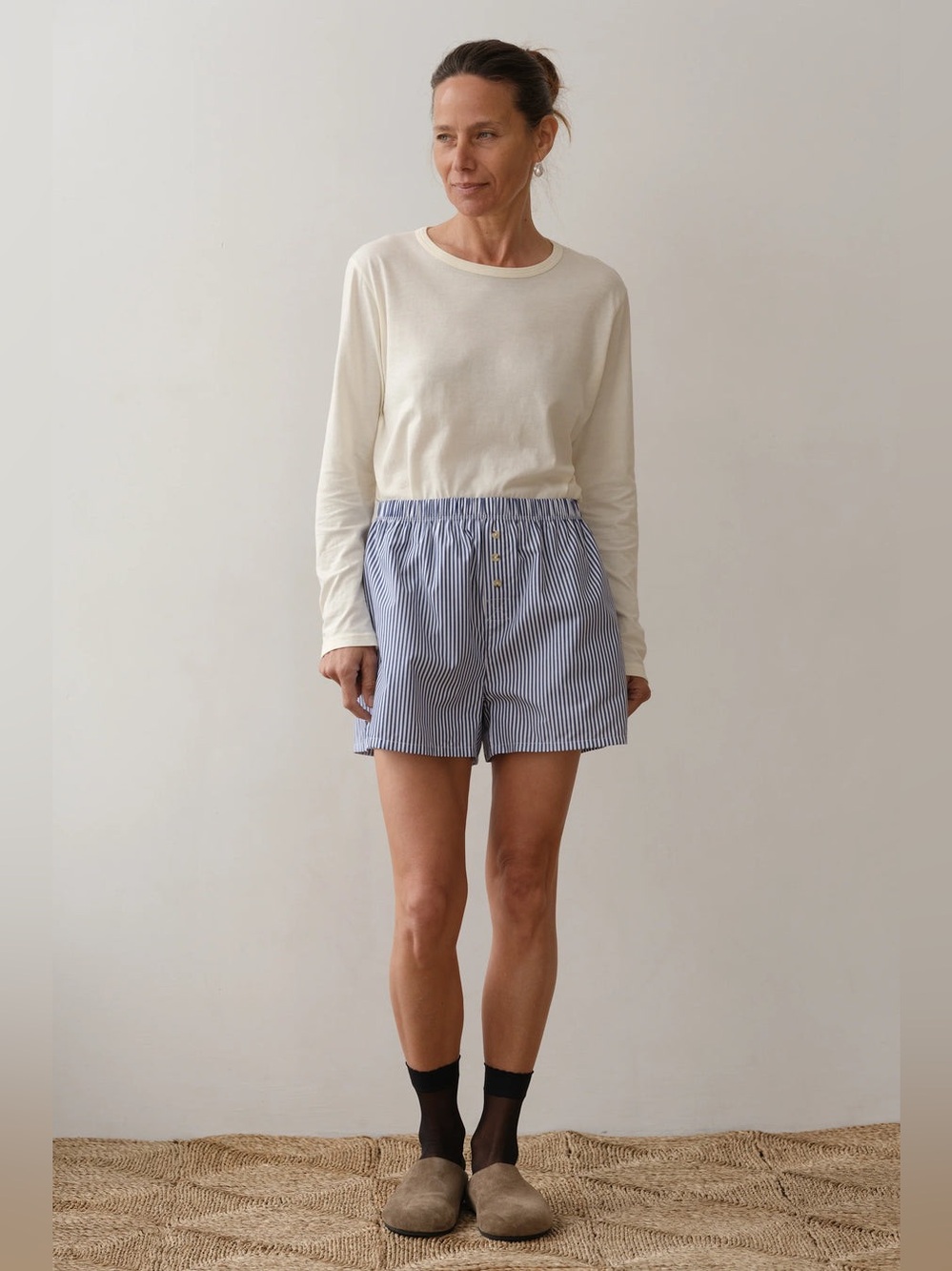 DONNI The Pop Boxer 100% Cotton Poplin Boxer Shorts